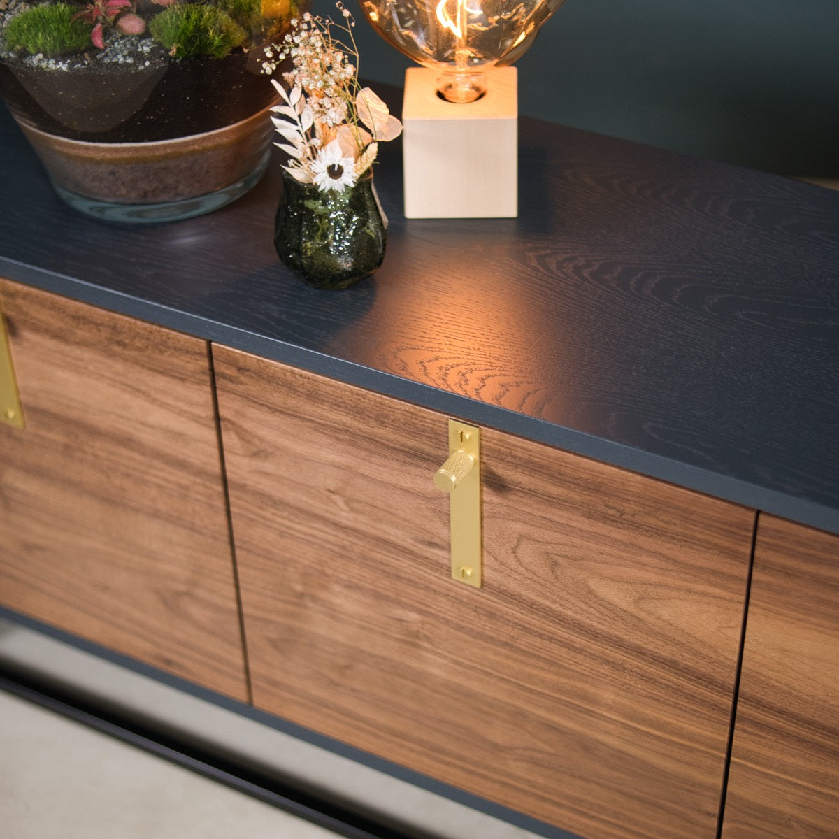 An image of the Walnut TV Stand, Nea product available from Koda Studios