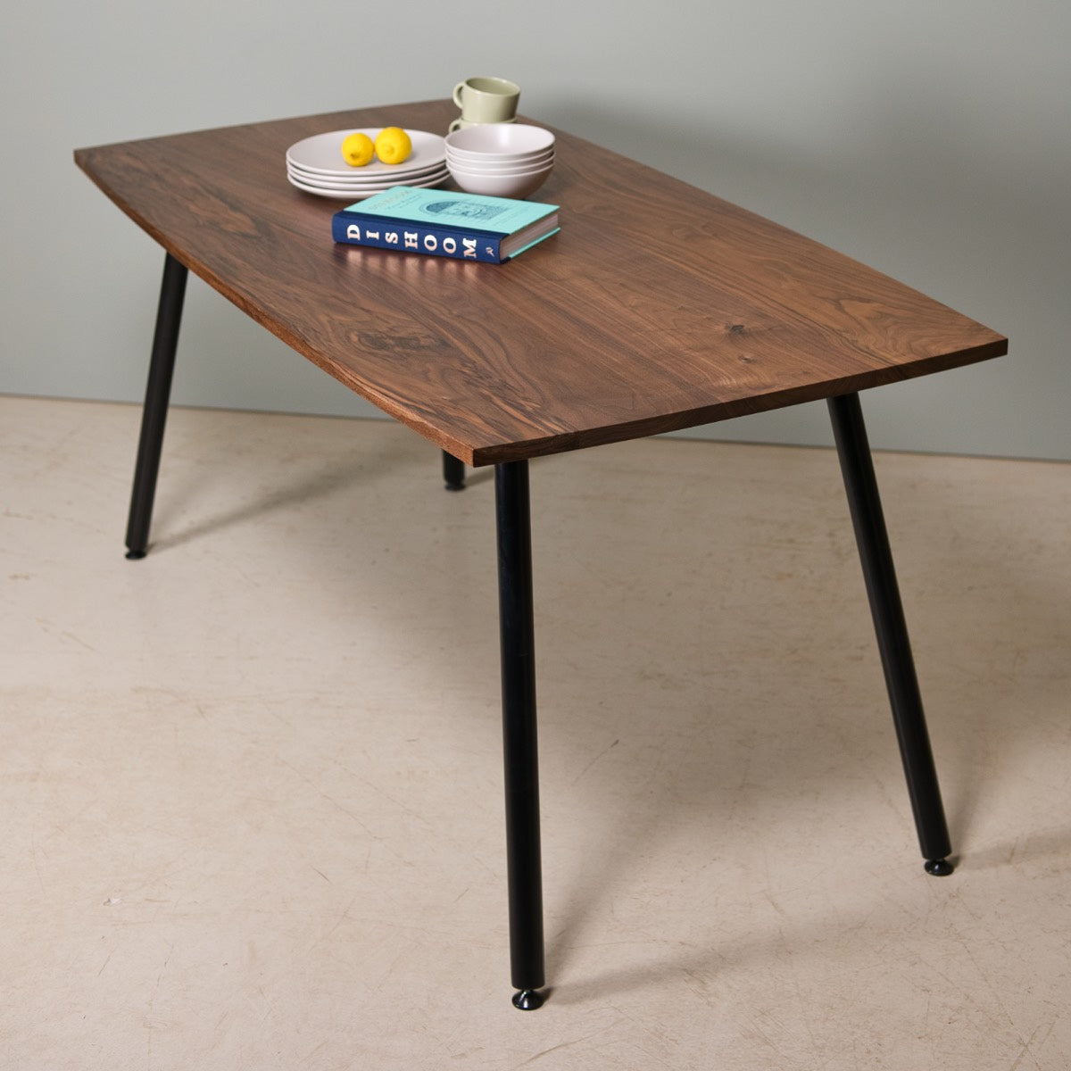 Walnut Dining Table, Dua