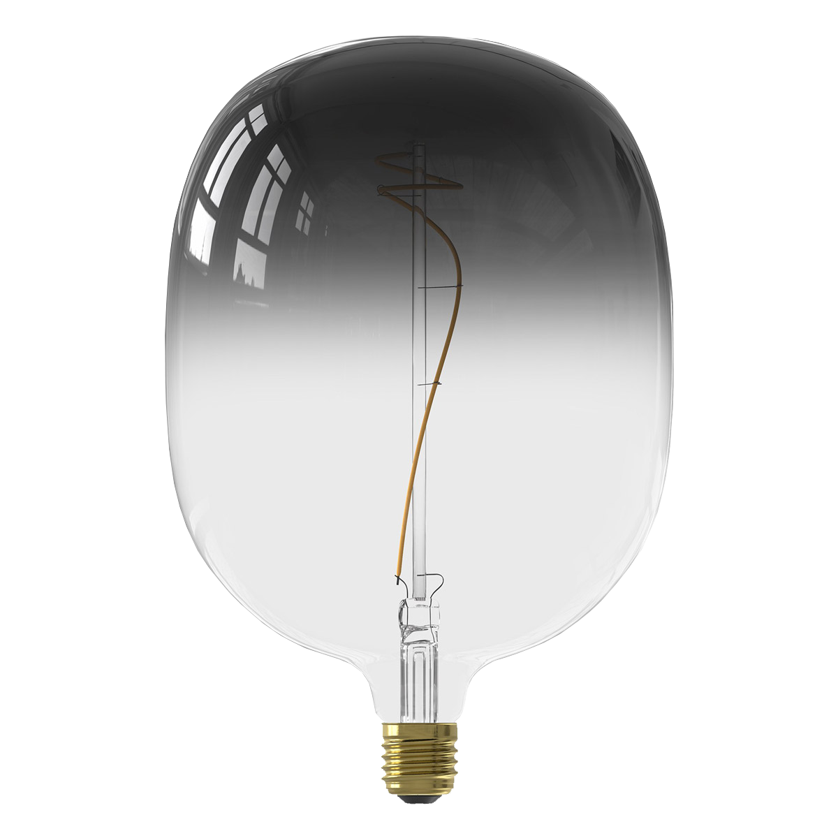 Walnut Table Lamp, Smoke