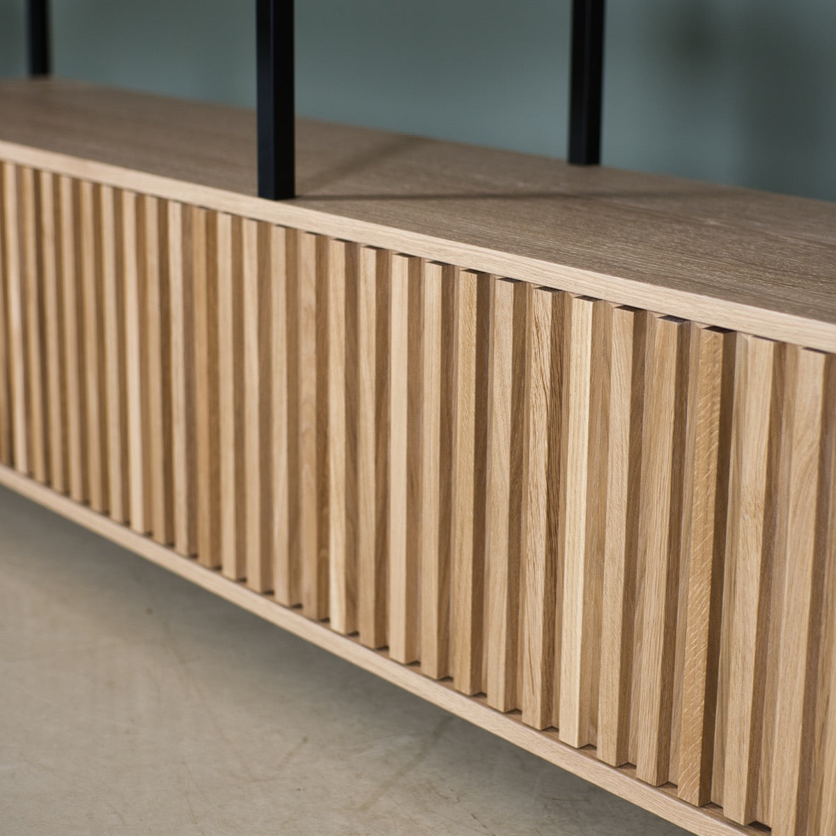 Workstation Oak Desk, Frame