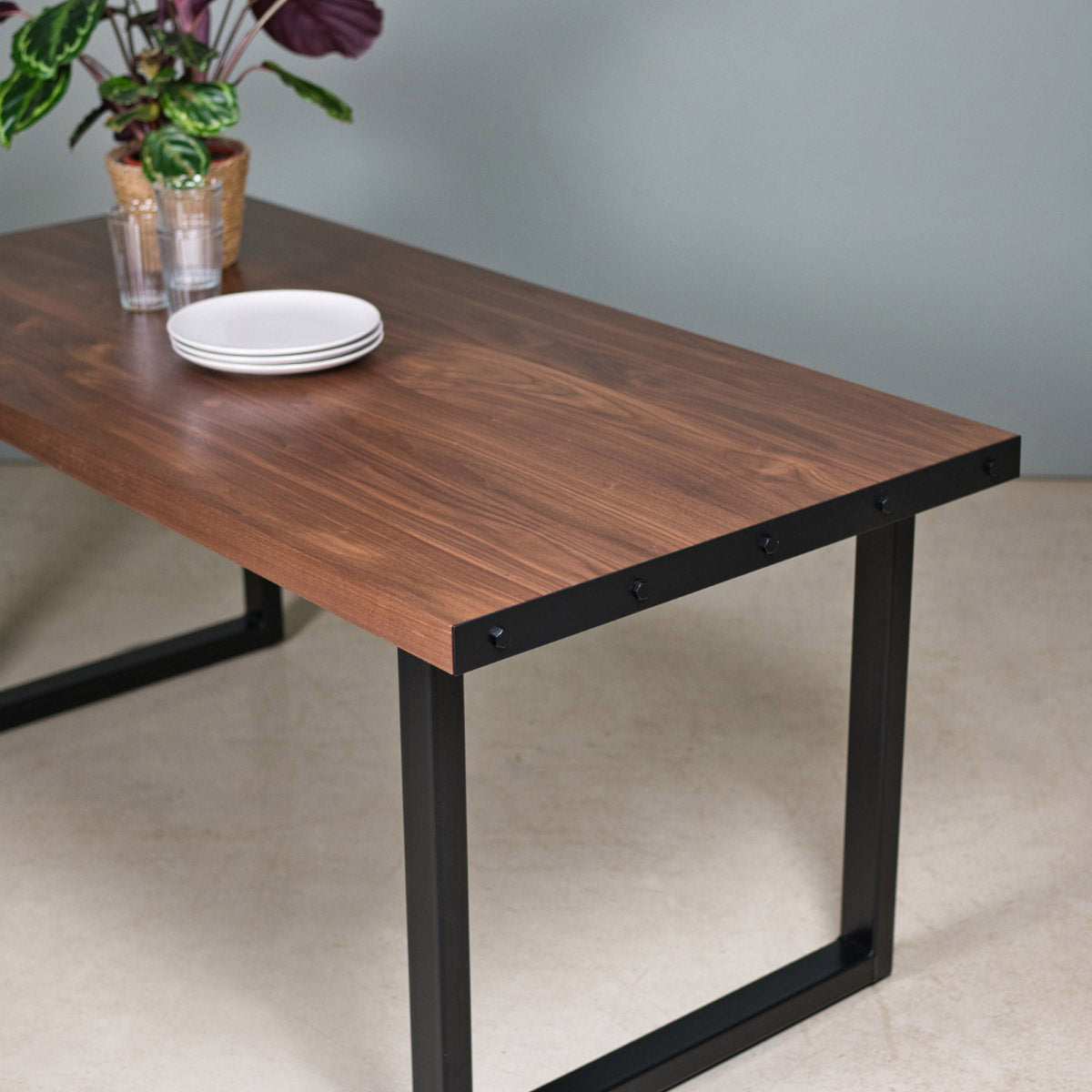 Solid Walnut Dining Table, Zott