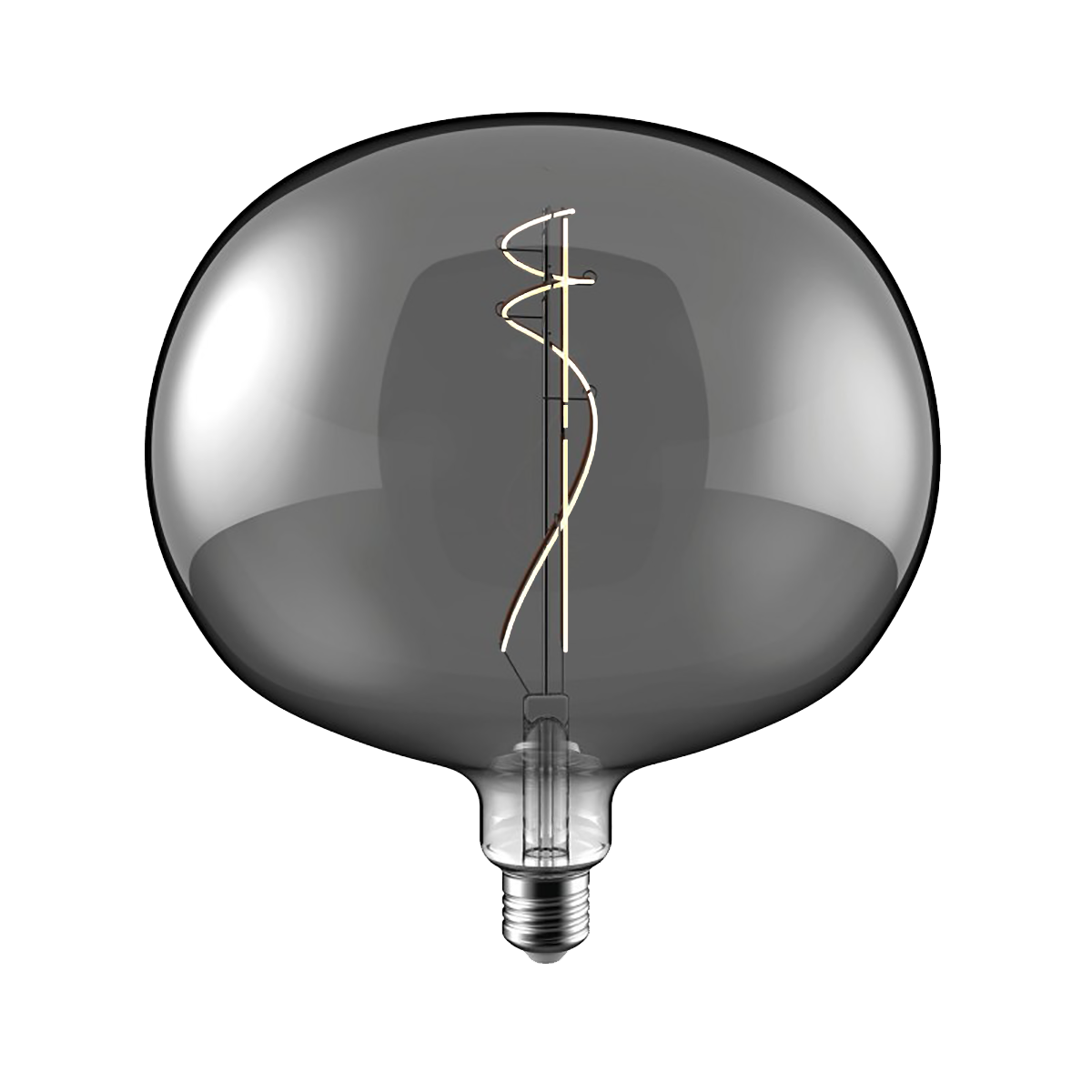 Walnut Floor Lamp, Smoke
