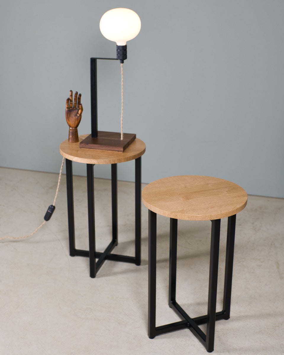 Round Coffee Side Table, Obi