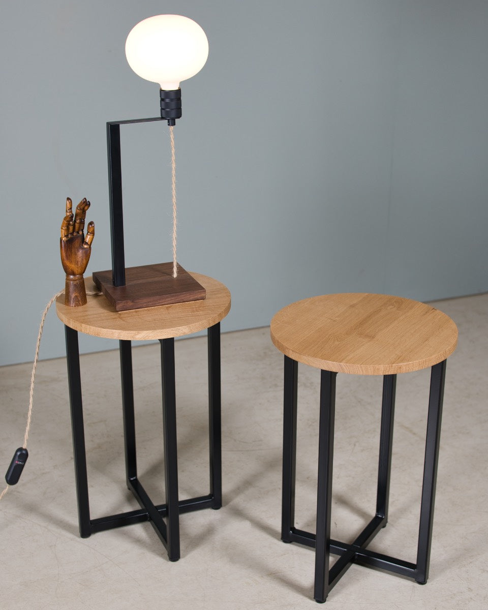 Round Coffee Side Table, Obi
