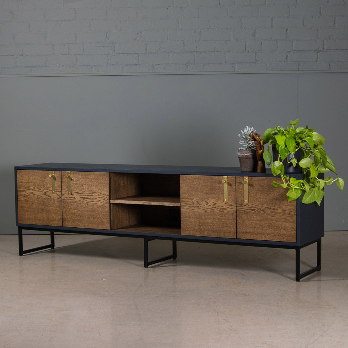 Dark Oak TV Stand, Coya