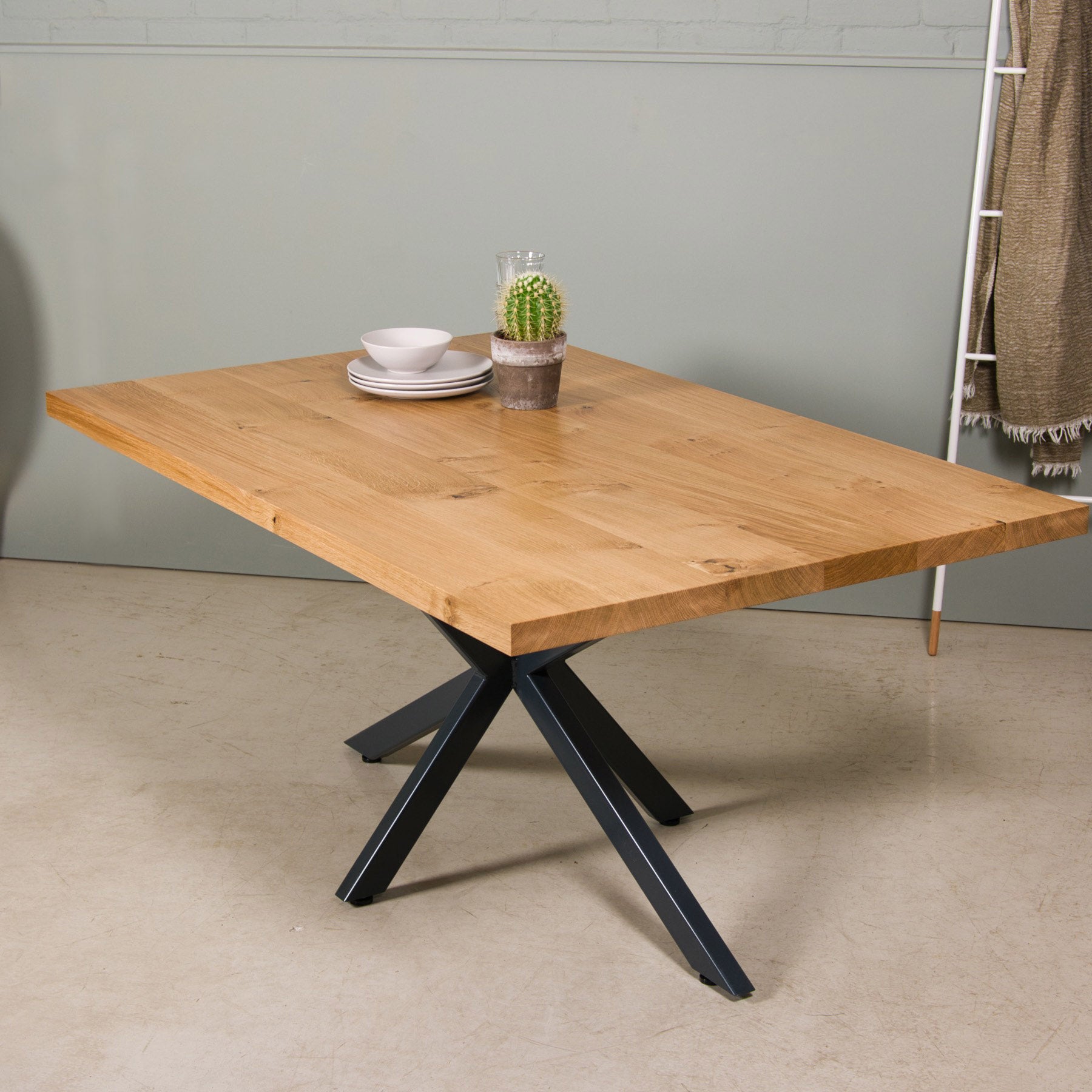 Oak Dining Table, Ando