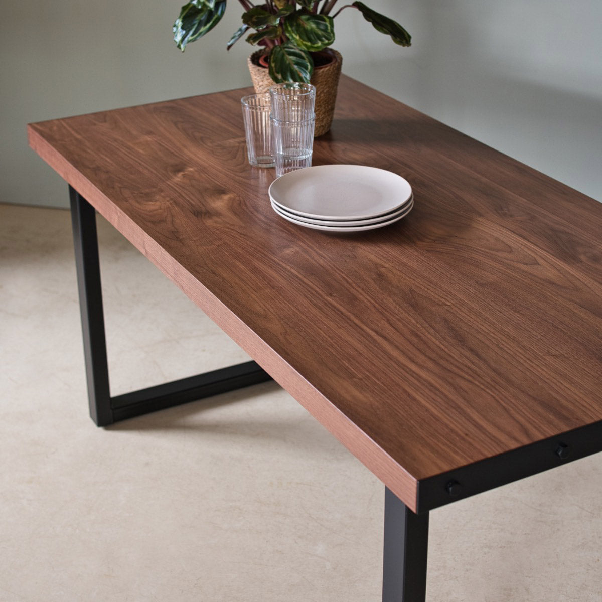 Solid Walnut Dining Table, Zott