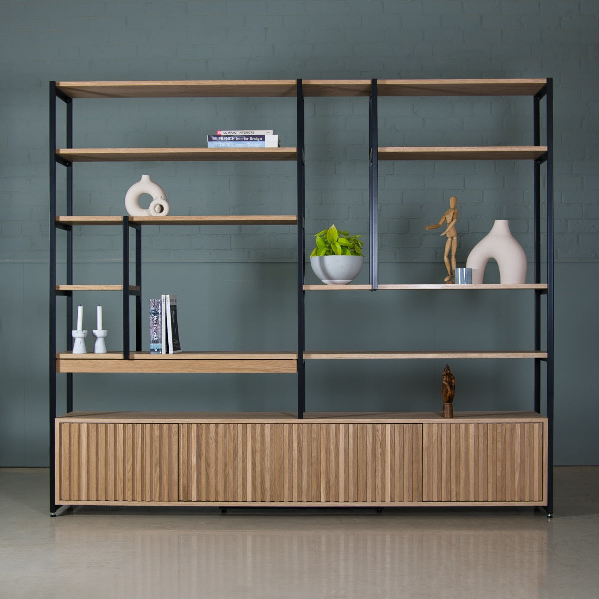 Workstation Oak Desk, Frame
