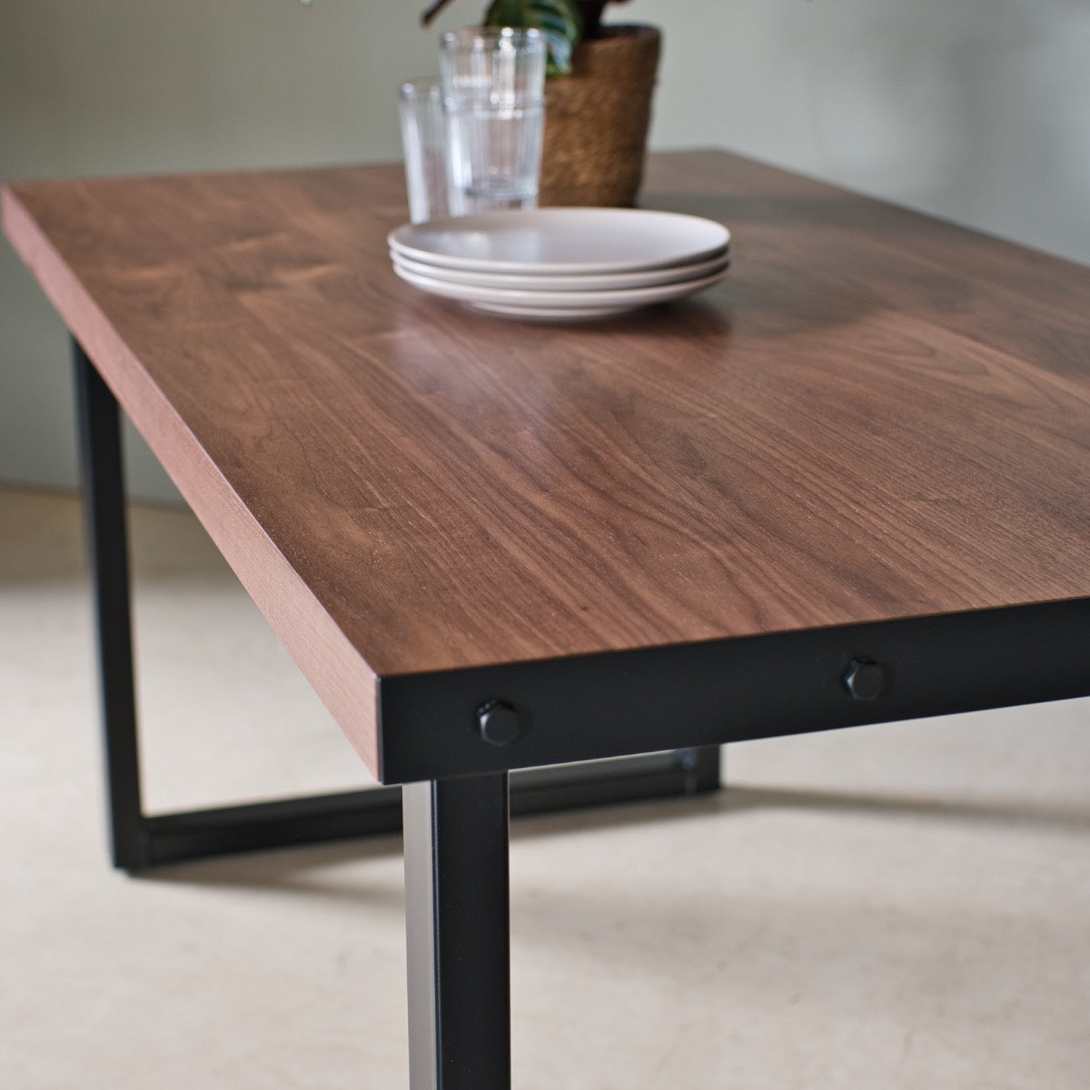 Solid Walnut Dining Table, Zott