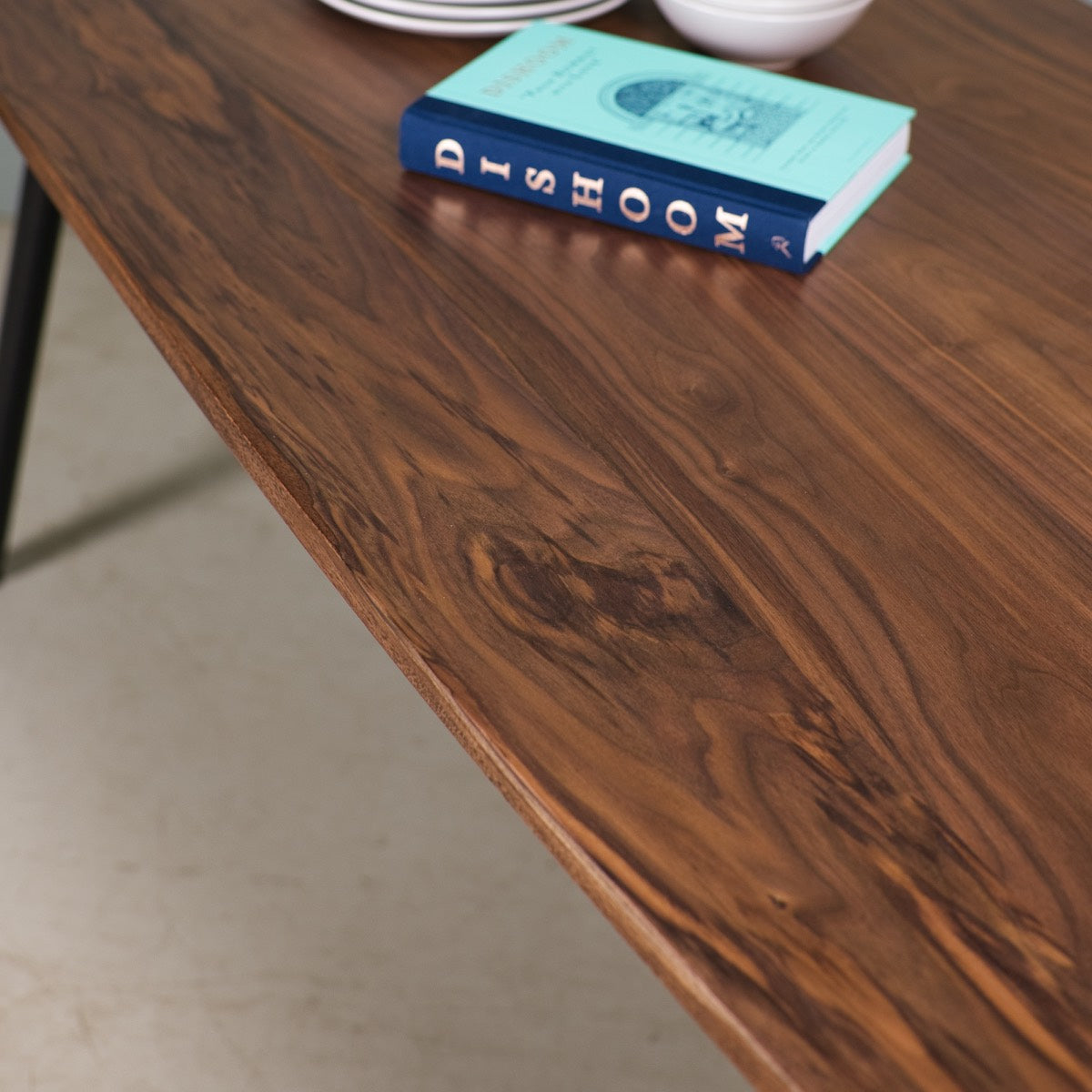 Walnut Dining Table, Dua