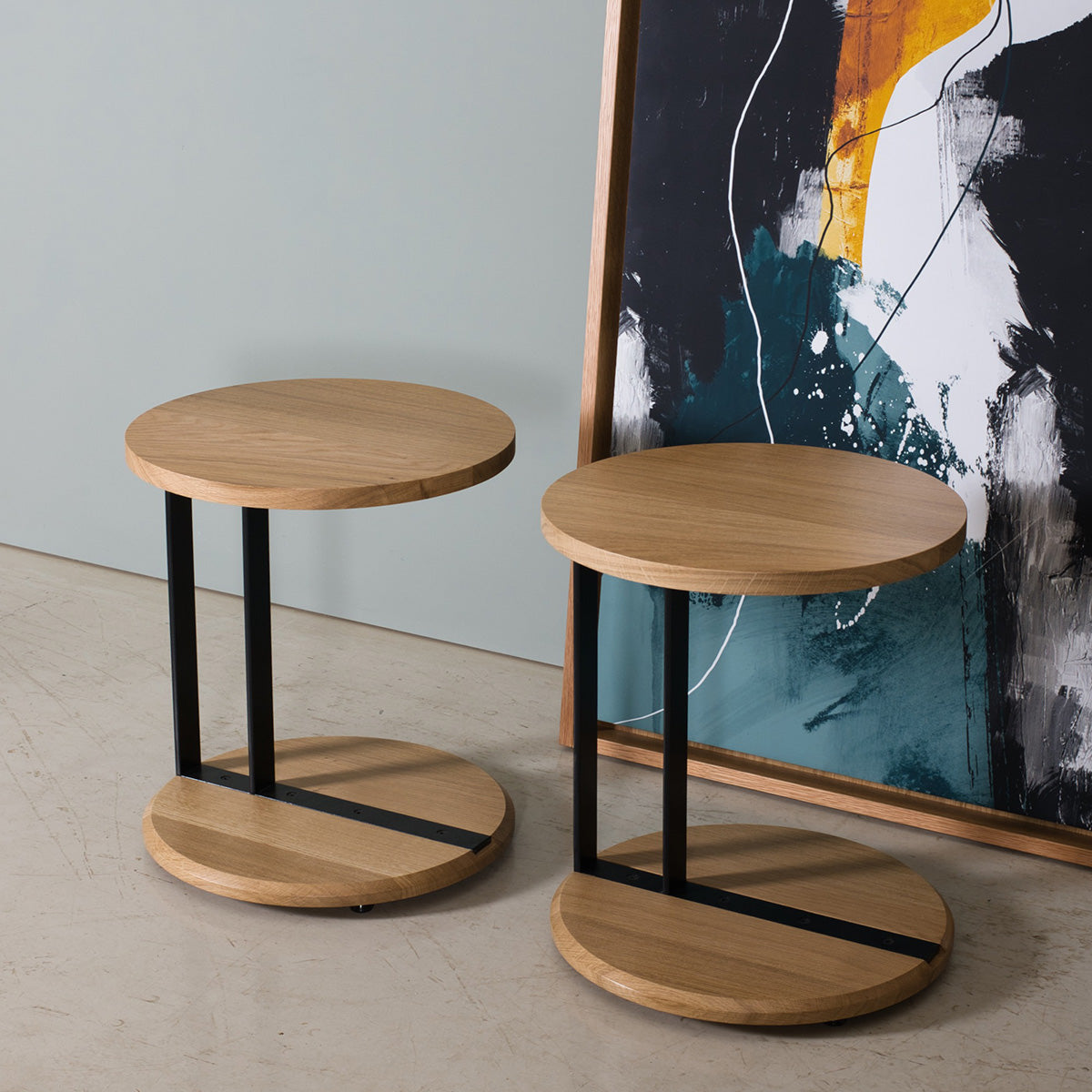 Oak Side Table, Ina