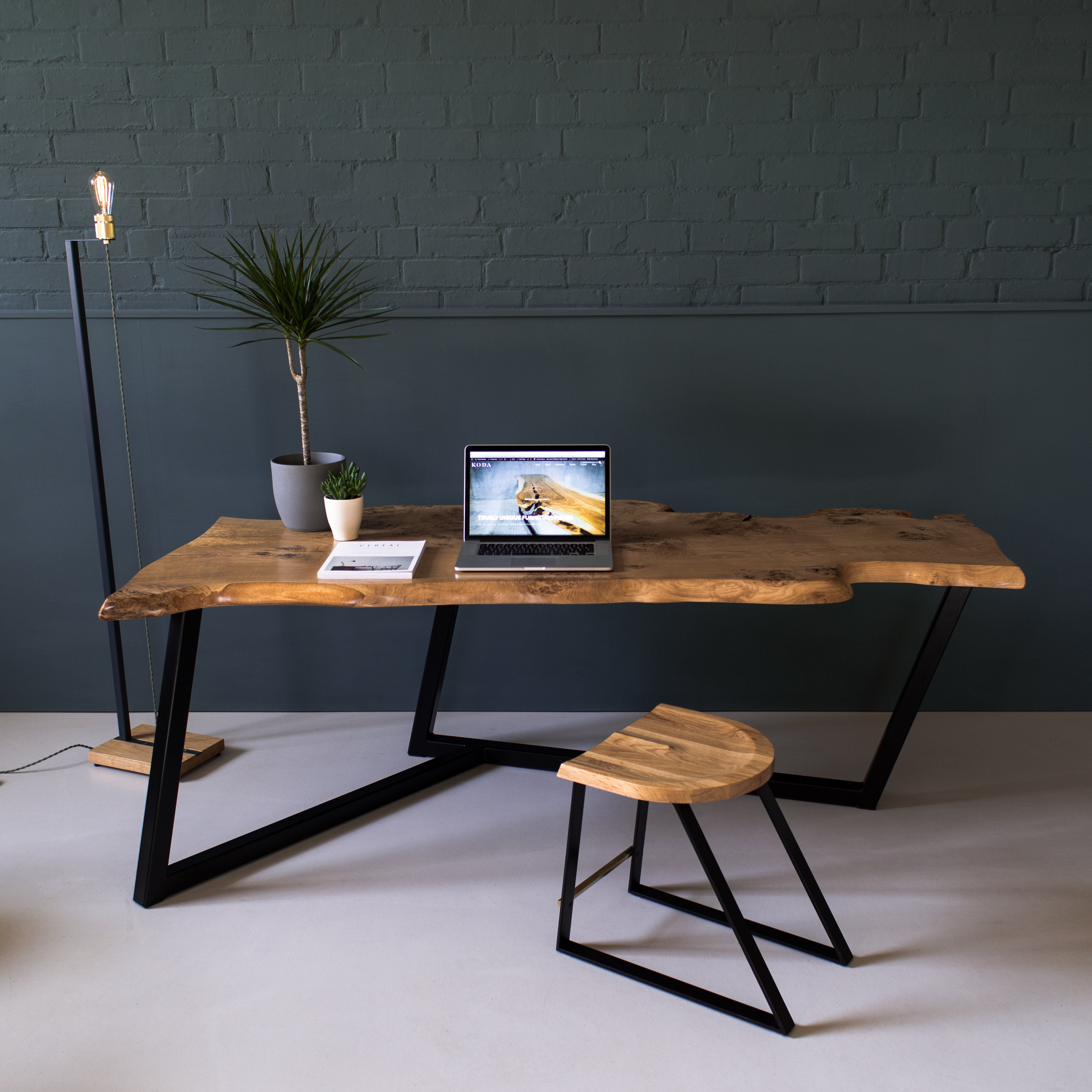 An image of the Waney Oak Table, Tai product available from Koda Studios