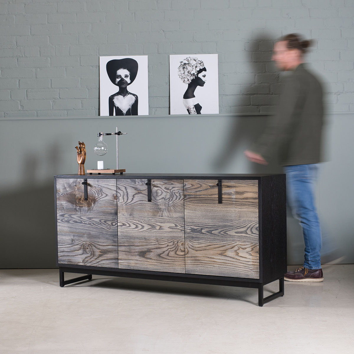 An image of the Oak Sideboard, Oli product available from Koda Studios