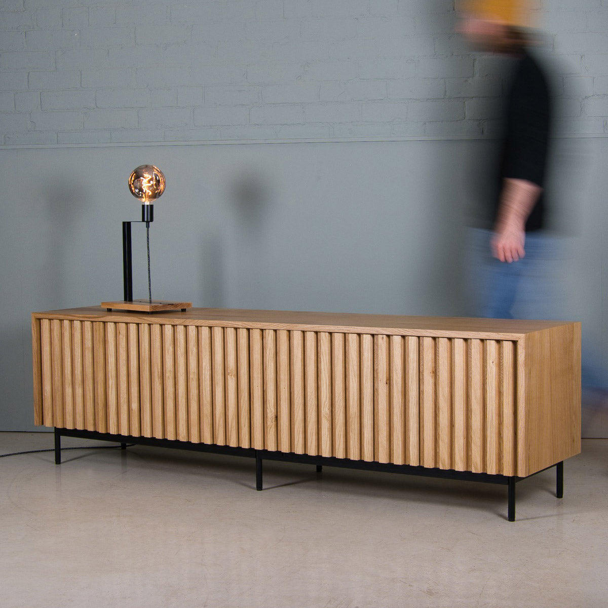 Fluted sideboard deals