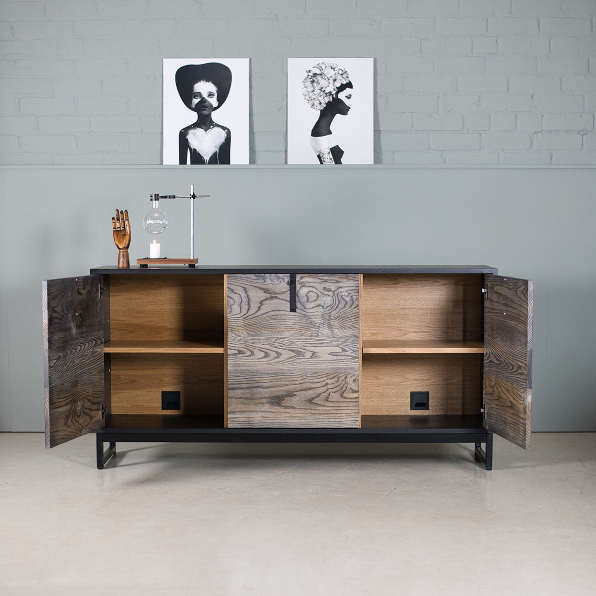 An image of the Oak Sideboard, Oli product available from Koda Studios