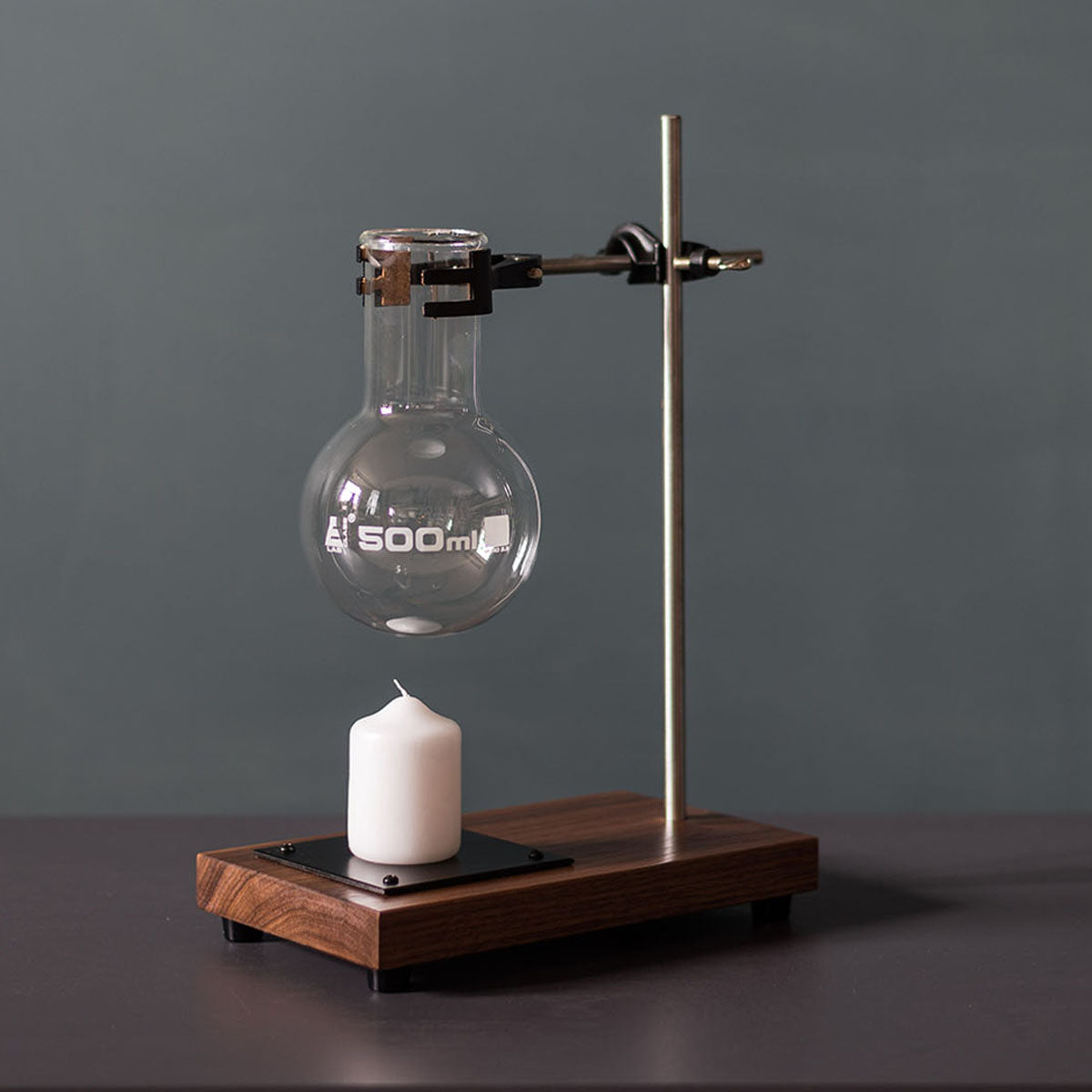An image of the Essential Oil Burner, Walnut product available from Koda Studios