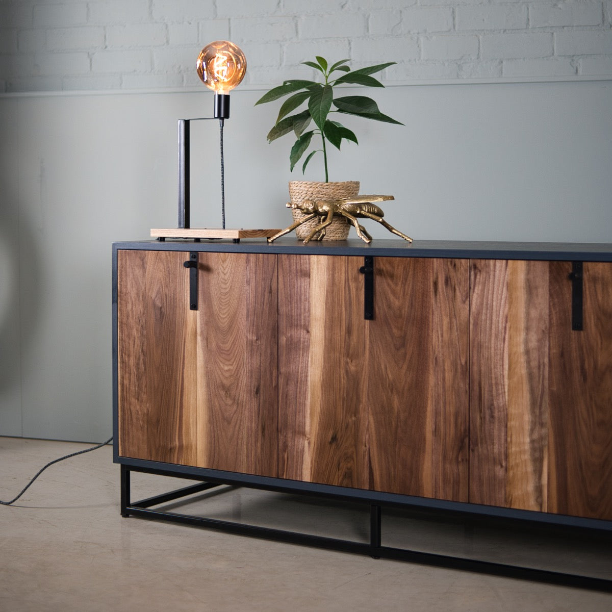 An image of the Walnut Sideboard, Nara product available from Koda Studios