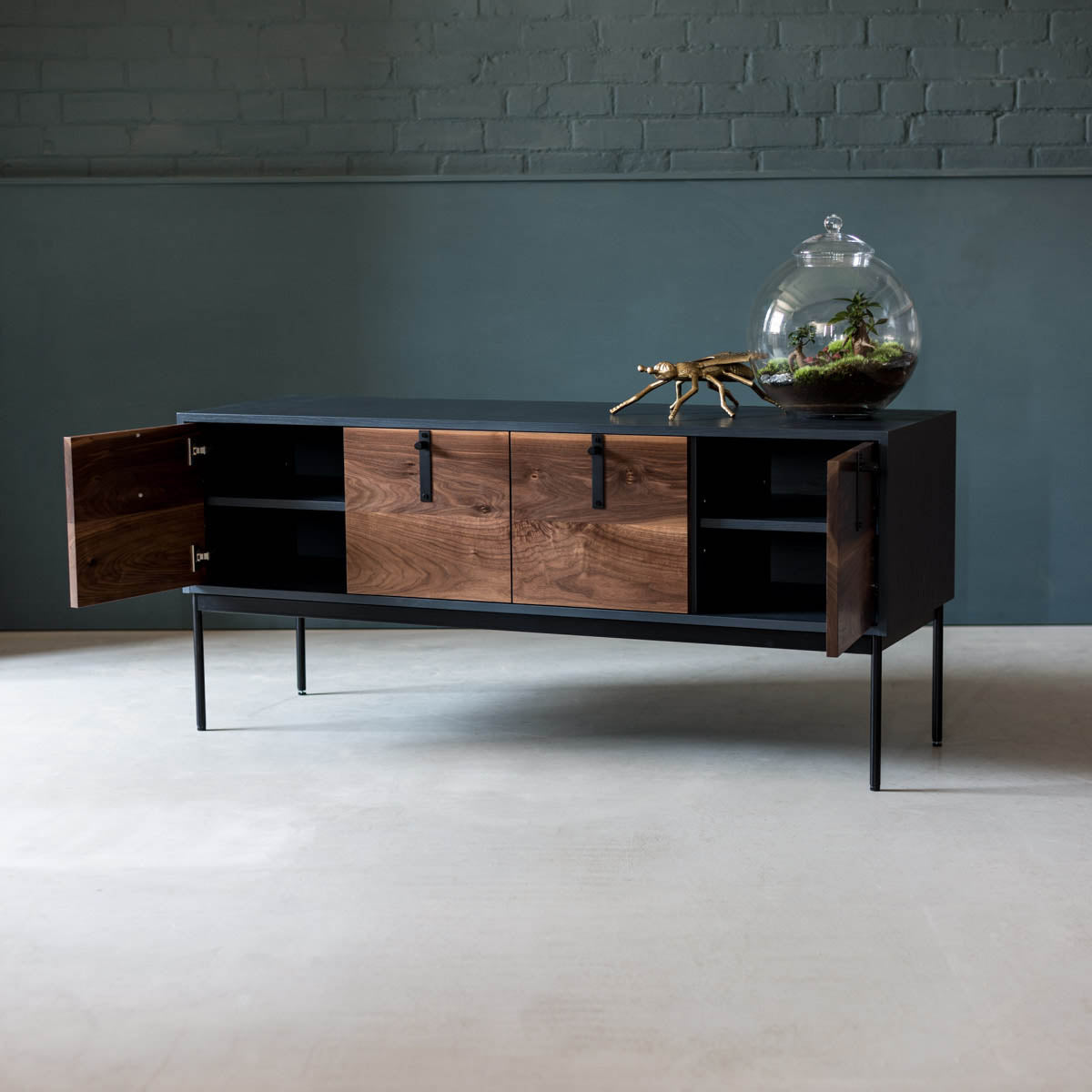 An image of the Walnut Media Unit, Nero product available from Koda Studios