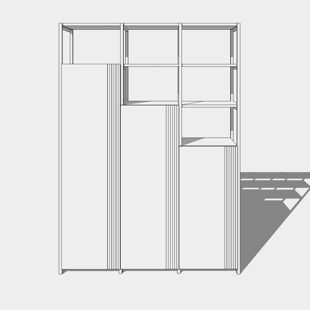 An image of the Wardrobe, Altra product available from Koda Studios