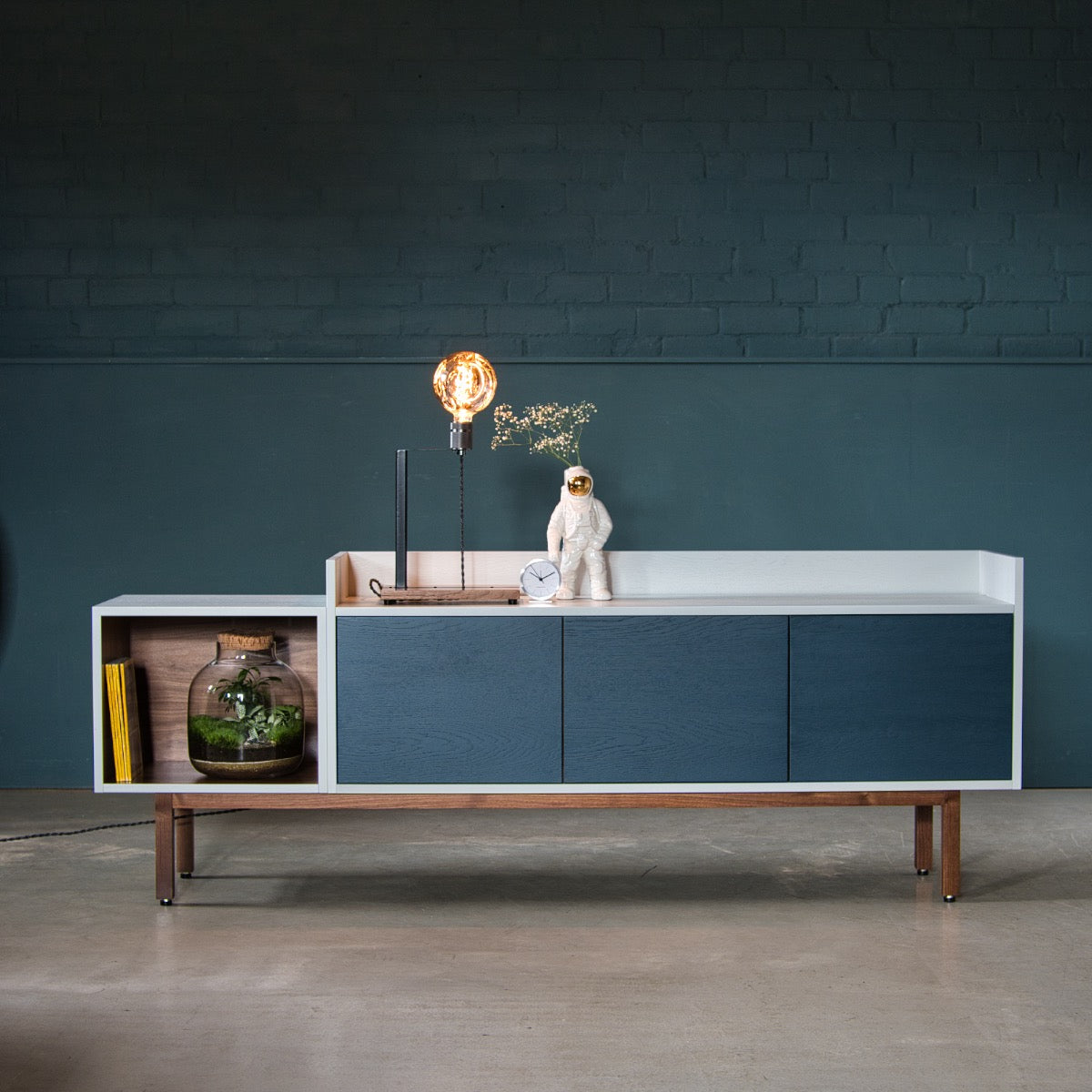An image of the Walnut Media Unit, Inka product available from Koda Studios
