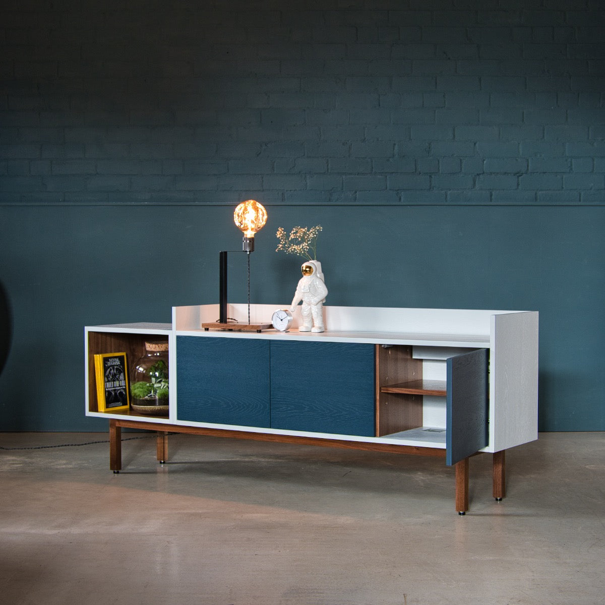 An image of the Walnut Media Unit, Inka product available from Koda Studios