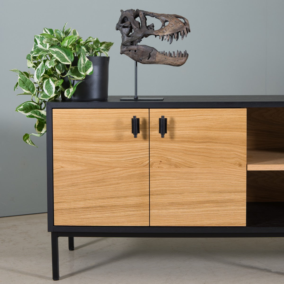 Oak TV Cabinet, Khol