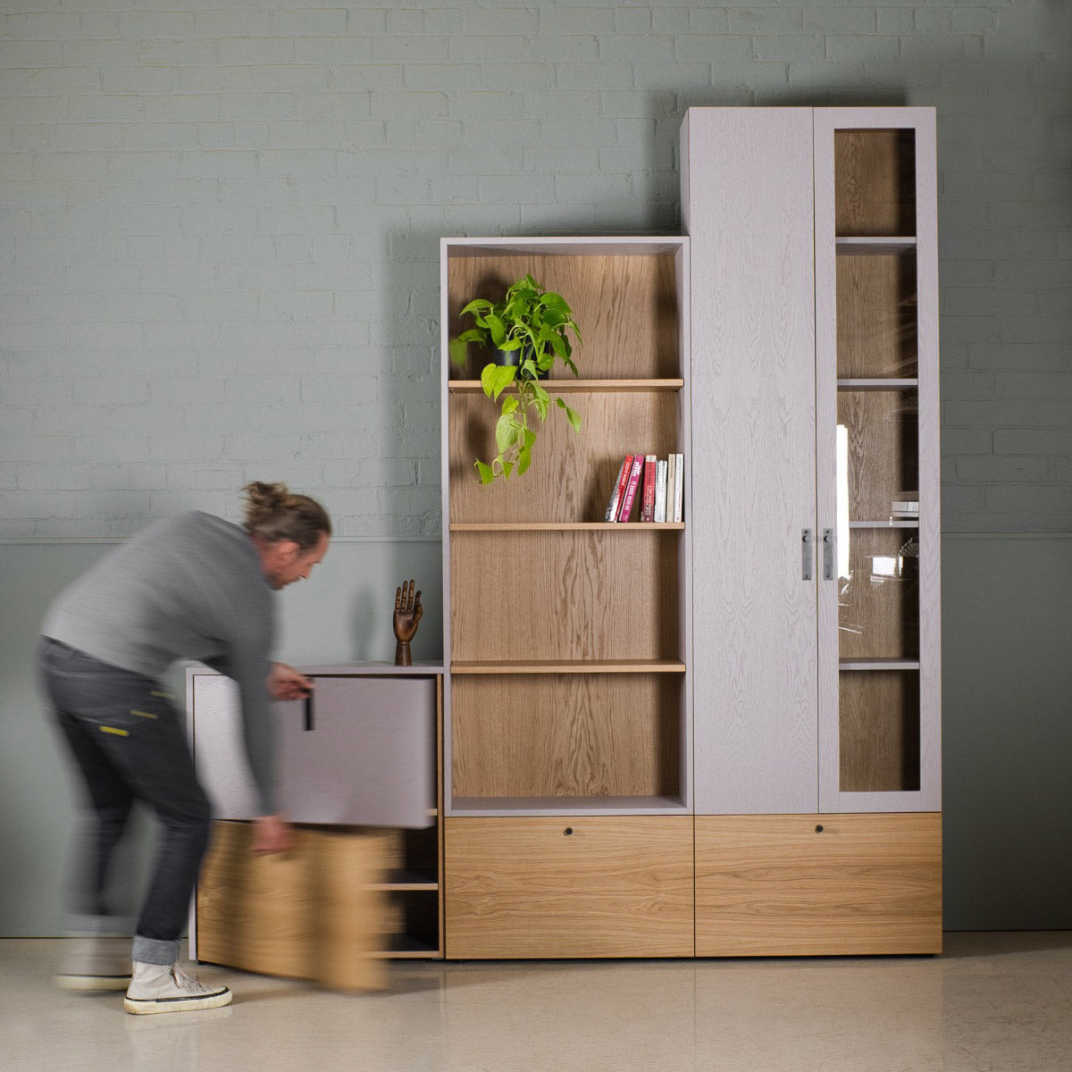 Oak Storage Cabinet, Miro