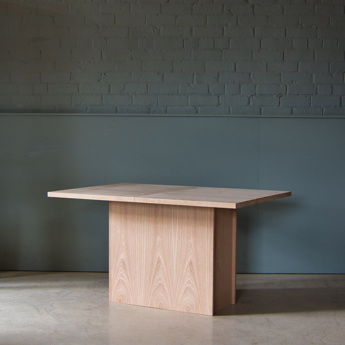 Solid oak extending dining table, Arlo – handmade by KODA Studios