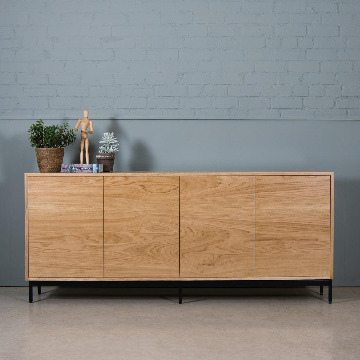Oak Sideboard, Vue - Bespoke Oak TV Stand | KODA Studios
