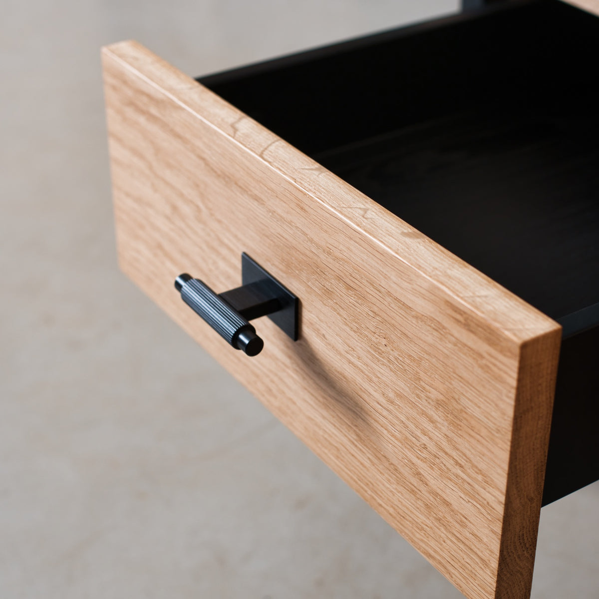Oak Coffee Table with Drawers, Tove