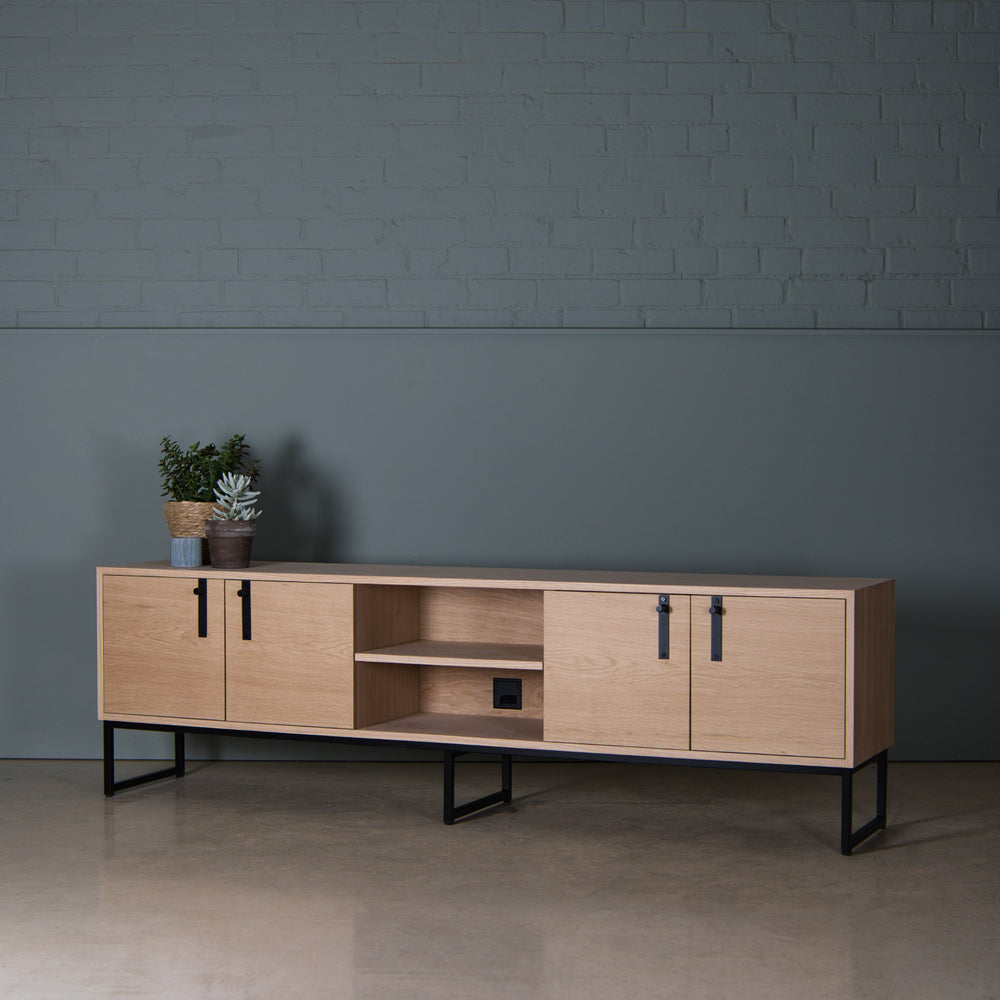 White TV Unit – Modern TV Unit | KODA Studios