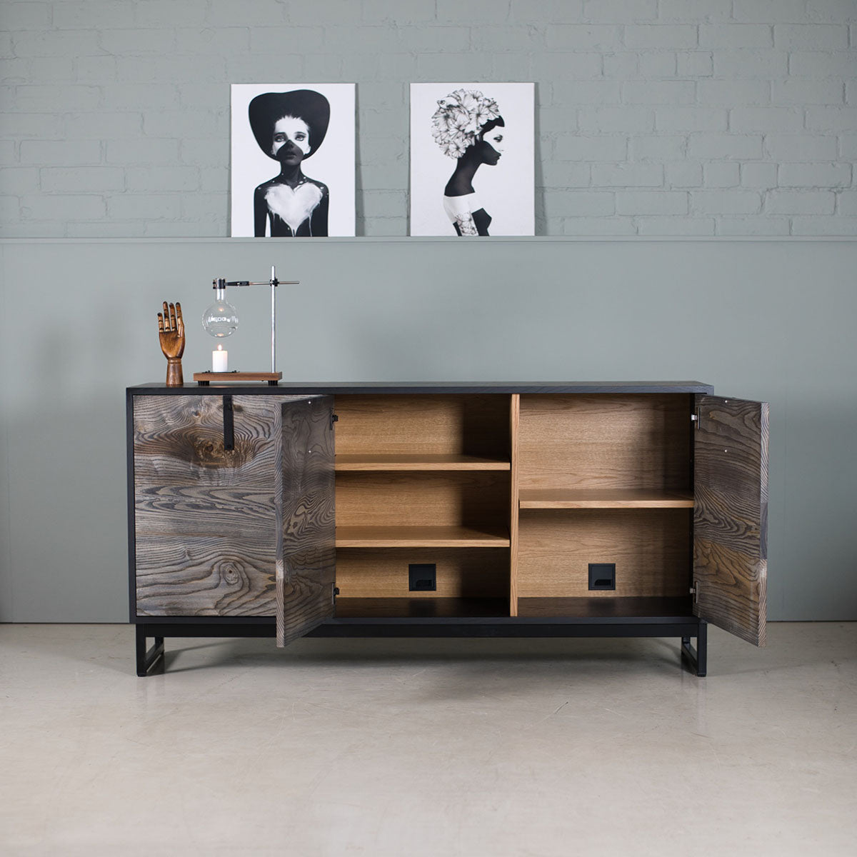 An image of the Oak Sideboard, Oli product available from Koda Studios