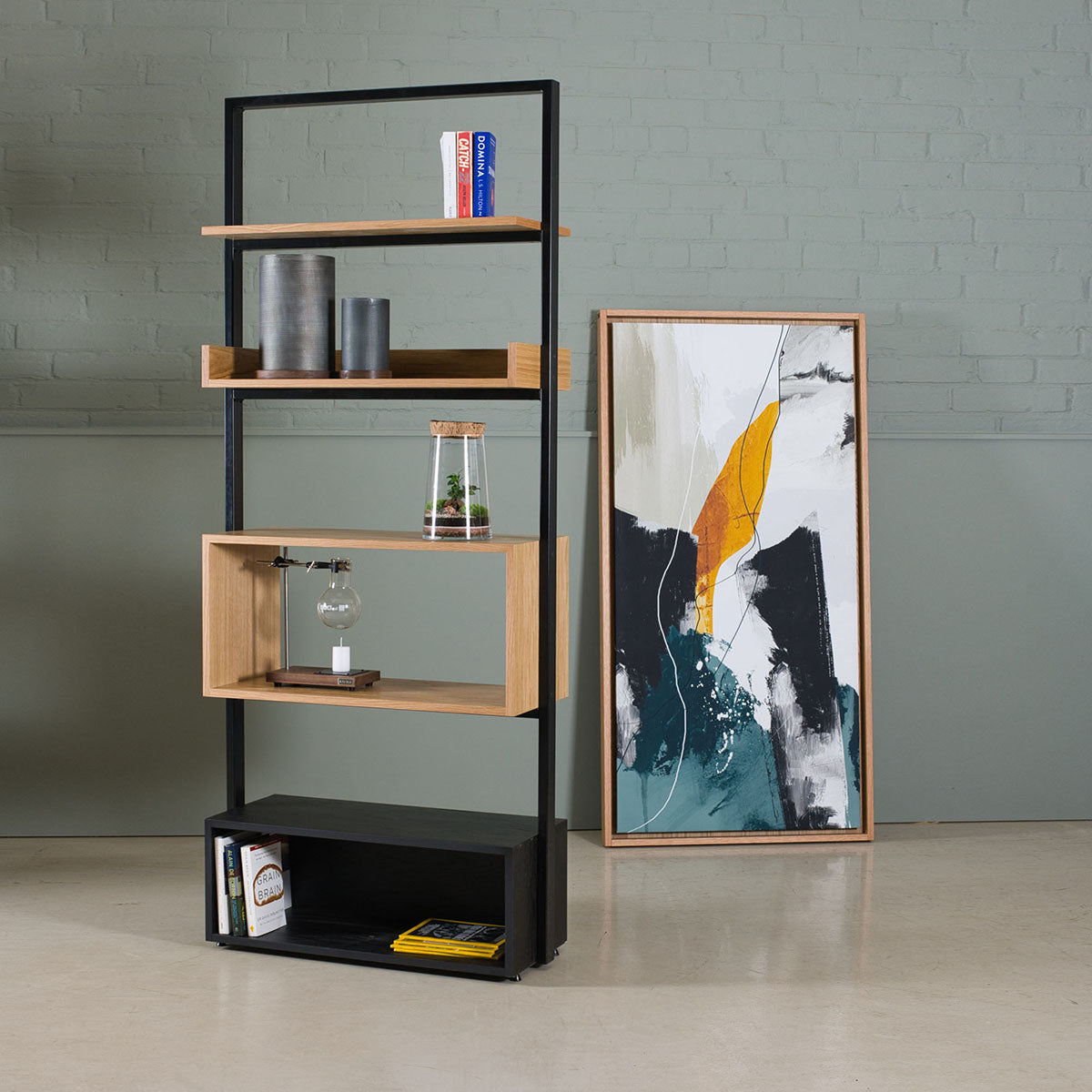 An image of the Oak Shelving Units, Iva product available from Koda Studios